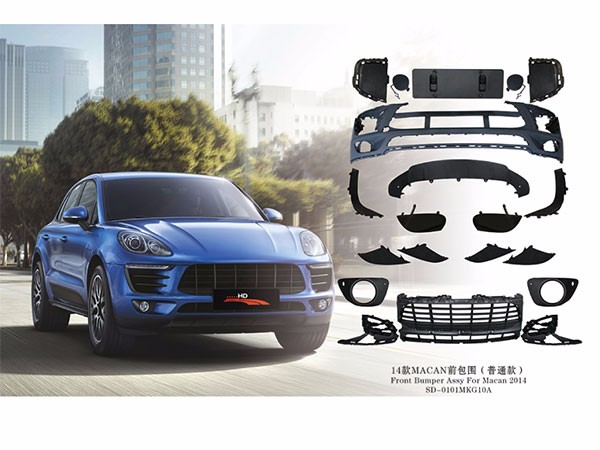 Front Bumper Assy For Macan 2014